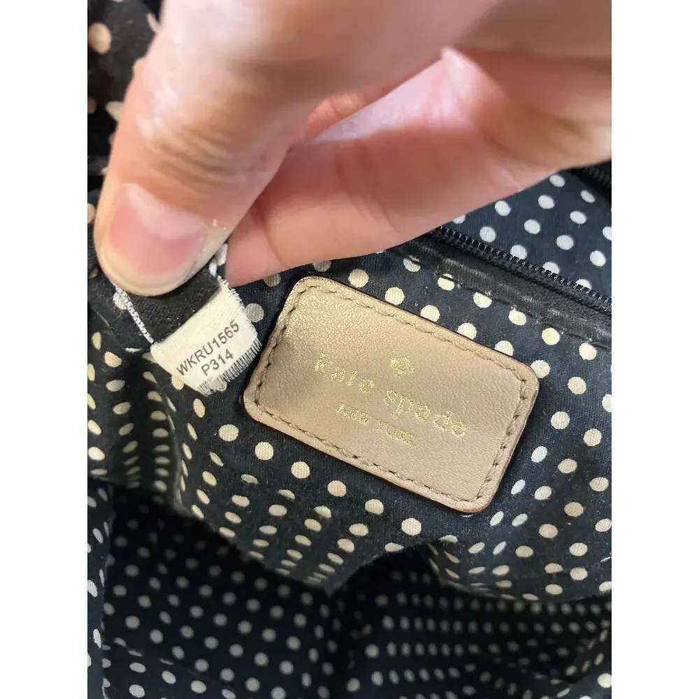 KATE SPADE LARGE QUILTED SMOOTH LEATHER SHOULDER BAG ASIS